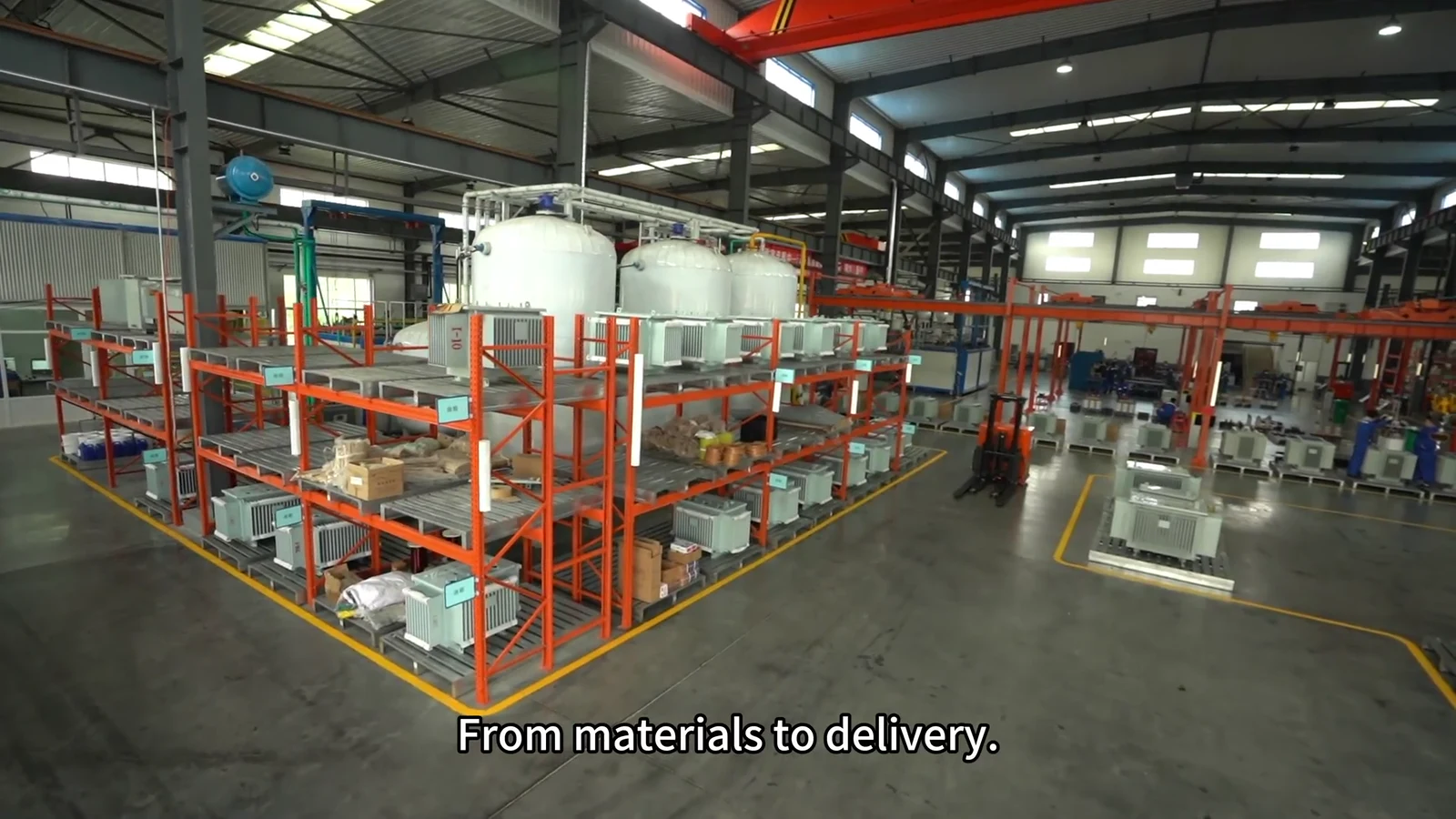 Inside ZCIEE's transformer manufacturing facility
